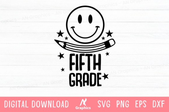 Fifth Grade SVG Design for Creative Projects