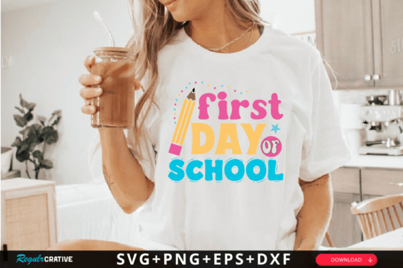 First Day of School SVG Design: A Perfect Gift and Customization Solution