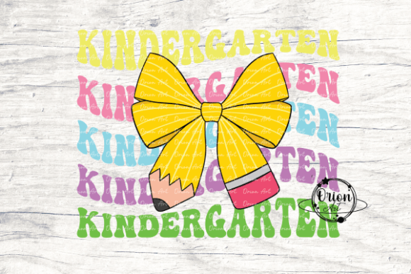 Kindergarten Pencil Bow Png: A Versatile Design for Educational and Creative Projects