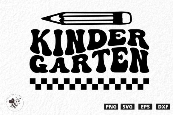 Kindergarten Wavy SVG: A Versatile Design for Creative Projects