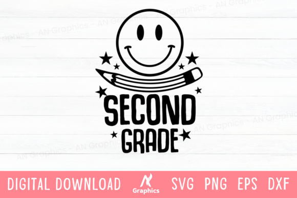 Second Grade SVG: A Back to School Design Essential for Creators and Entrepreneurs